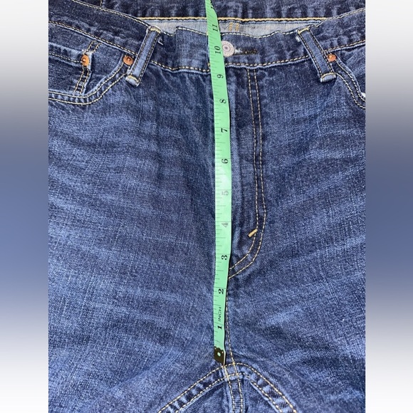 Levis 559 Relaxed Straight Men’s Denim Blue Jeans Sz 38x30 Cotton - Picture 10 of 11